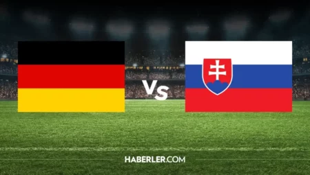 Almanya Slovakya hangi kanalda? Almanya Slovakya maçını hangi kanal veriyor, nerede izlenir?