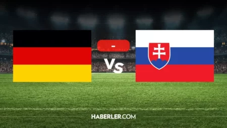 Almanya Slovakya maçı kaç kaç, bitti mi? MAÇ SONUCU! Almanya Slovakya golleri kim attı, canlı maç anlatımı!