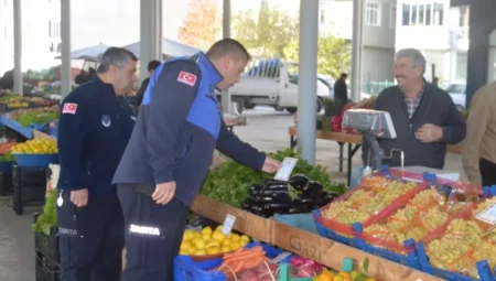 Havza Belediyesi'nden Yöresel Ürün Pazarı Denetimi