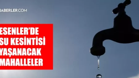 İstanbul ESENLER su kesintisi! 17-18 Kasım İSKİ Esenler su kesintisi ne zaman bitecek, sular ne zaman gelecek?