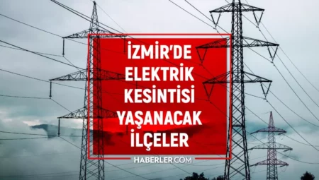 İzmir GEDİZ elektrik kesintisi! 18-19 Kasım İzmir'de elektrik kesintisi ne zaman bitecek, elektrikler ne zaman gelecek?
