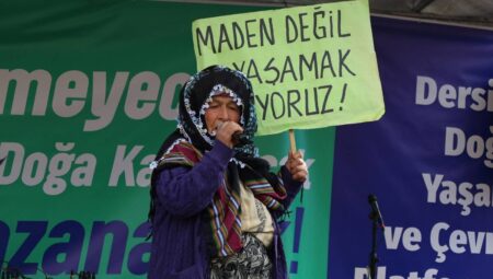 “Pirlerimizin, önderlerimizin yattığı yerde maden istemiyoruz”